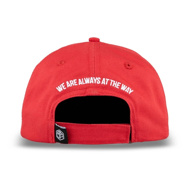 Red National Flag Embroidery Baseball Cap