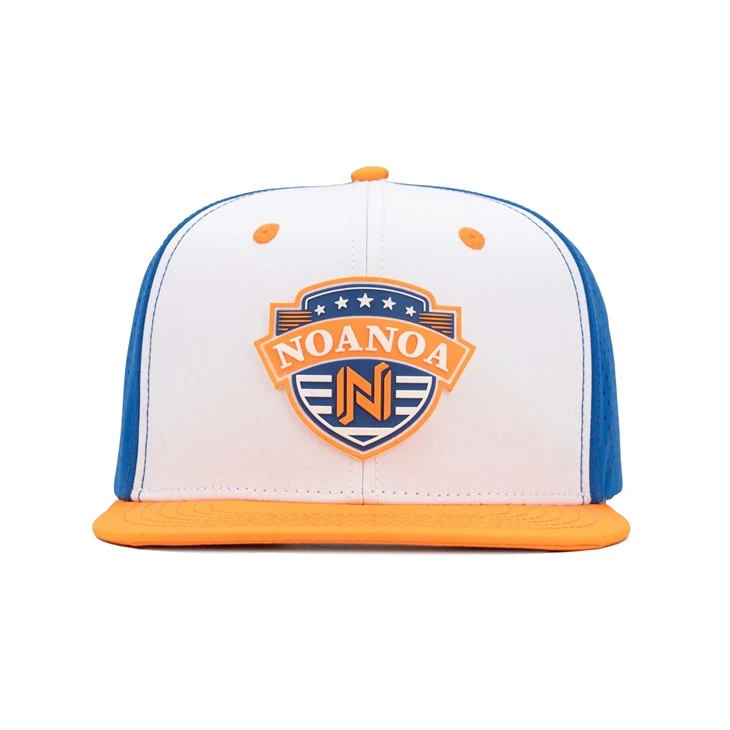 TCAP High Quality 100% Polyester Fabric Custom 3D Rubber Logo Snapback Cap Hats Waterproof Hat